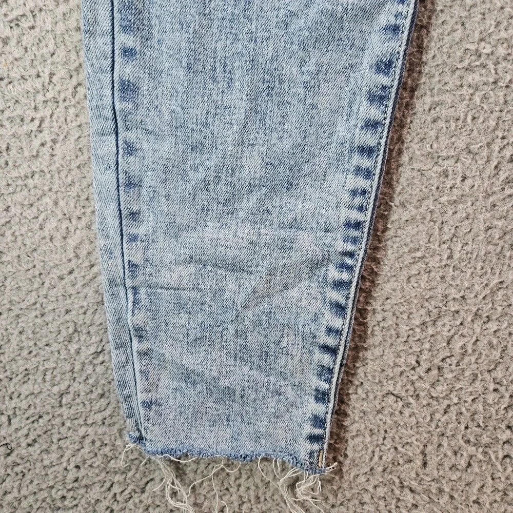 True Religion‎ Jeans Men 33 x 29 Halle High Rise Super Skinny Raw Hem Distressed